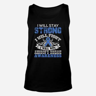 Strong11 - Addisons Disease Unisex Tank Top - Seseable