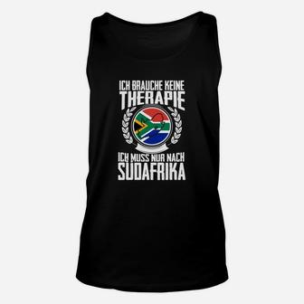 Südafrika Reiseliebhaber Unisex TankTop, Therapieersatz Motiv - Seseable