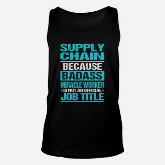 Supply Chain Unisex Tank Top | Seseable UK