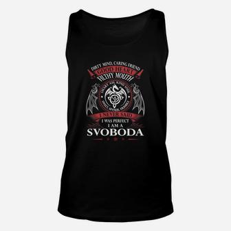 Svoboda Good Heart Name Shirts Unisex Tank Top - Seseable
