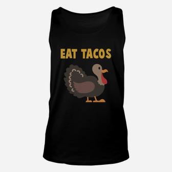 Taco Thanksgiving Turkey Funny 2018 Unisex Tank Top - Seseable