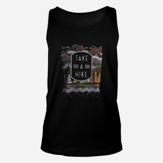 Take A Hike Outdoor Nature Hiking Camping Unisex Tank Top - Seseable