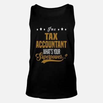 Tax Accountant Unisex Tank Top - Seseable