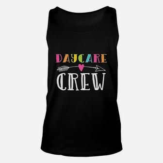 Teacher Student Gift First Day Of Daycare Crew Unisex Tank Top - Seseable