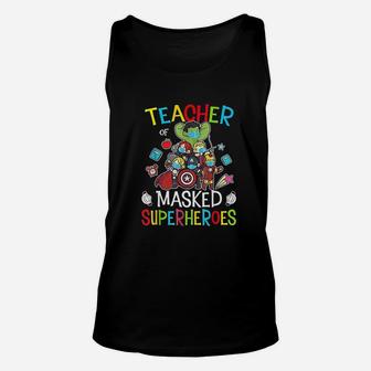 Teacher Superheroes Unisex Tank Top - Seseable