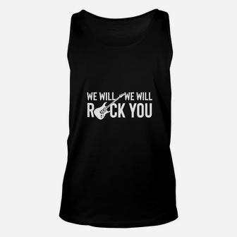 Teachers Abcd Rock Graphic Back To School Unisex Tank Top - Seseable