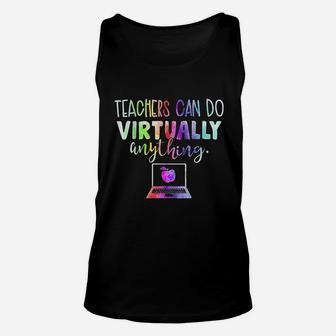 Teachers Can Do Virtually Anything Can Virtual Gifts Unisex Tank Top - Seseable