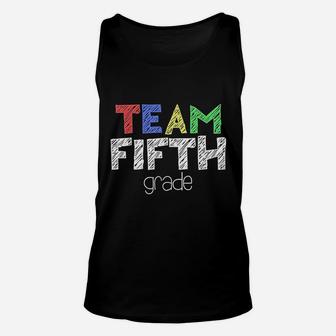 Team Fifth Grade 5th Grade Back To School Gift Unisex Tank Top - Seseable