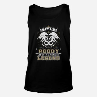 Team Reedy Lifetime Member Legend -reedy T Shirt Reedy Hoodie Reedy Family Reedy Tee Reedy Name Reedy Lifestyle Reedy Shirt Reedy Names Unisex Tank Top - Seseable
