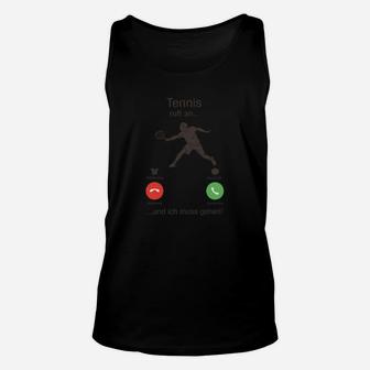 Tennis ruft an Unisex TankTop, Lustiges Motiv für Tennisfans - Seseable