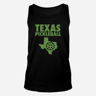 Texas Pickleball Funny And Cute Pickleball Tee Shirt Unisex Tank Top | Seseable CA