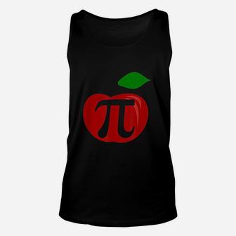 Thanksgiving Apple Pie Lover Funny Pi Day Math Unisex Tank Top - Seseable