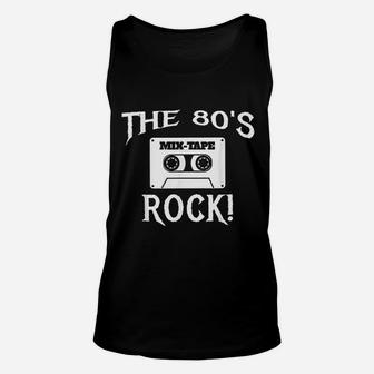 The 80s Rock Cassette Tape Retro Music Lovers Unisex Tank Top - Seseable