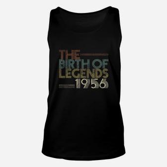 The Birth Of Legends 1956 Aged 66th Years Old Being Classic Unisex Tank Top - Seseable