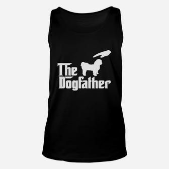The Dogfather Shih Tzu Unisex Tank Top - Seseable