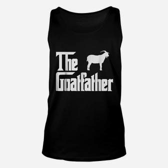 The Goat Father, best christmas gifts for dad Unisex Tank Top - Seseable