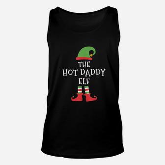 The Hot Daddy Elf Unisex Tank Top - Seseable