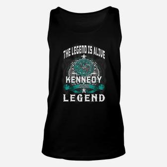 The Legend Is Alive Kenedy An Endless Legend Unisex Tank Top - Seseable