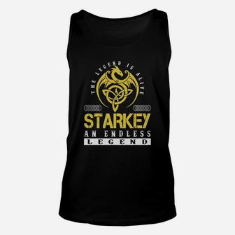 The Legend Is Alive Starkey An Endless Legend Name Shirts Unisex Tank Top - Seseable