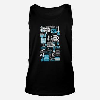 The Office - Cool T-shirt For Office Lovers Unisex Tank Top - Seseable