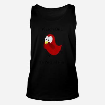 The Official Sammy Bird It Is Potty Time Unisex Tank Top - Seseable
