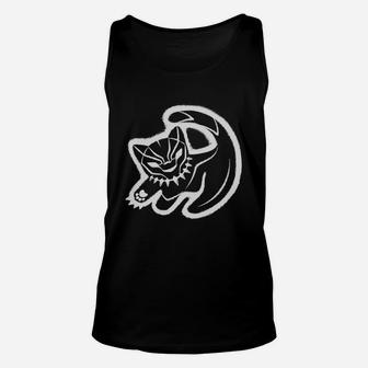 The Panther King Unisex Tank Top - Seseable