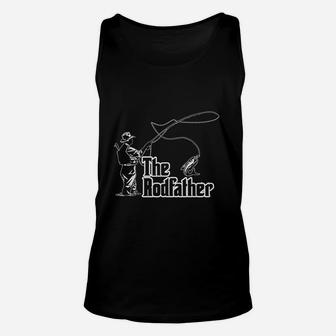 The Rodfather Fishing Fishing Rod Fishing Clothes Fish Unisex Tank Top - Seseable