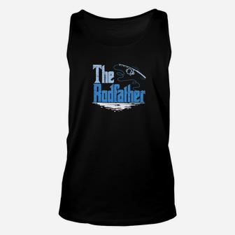 The Rodfather Funny Parody For Fishing Lovers Unisex Tank Top - Seseable