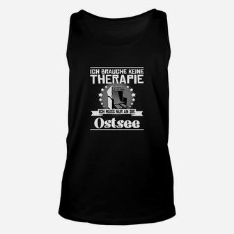Therapie-Ersatz Ostsee Unisex TankTop, Maritimes Entspannungs-Outfit - Seseable