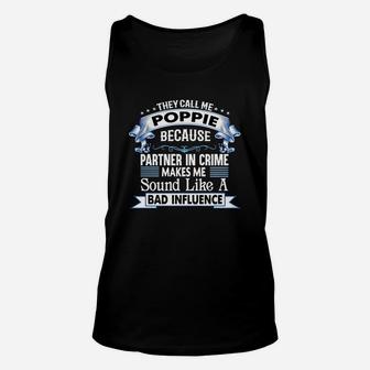 They Call Me Poppie T-shirt Unisex Tank Top - Seseable
