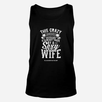 This Husband Is Already Taken By A Wife Unisex Tank Top - Seseable