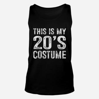 This Is My 20s Costume Funny 1920s Halloween Costume Gifts Unisex Tank Top - Seseable