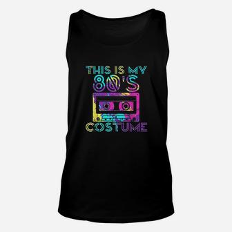 This Is My 80s Costume 80's Party Cassette Tape Unisex Tank Top - Seseable