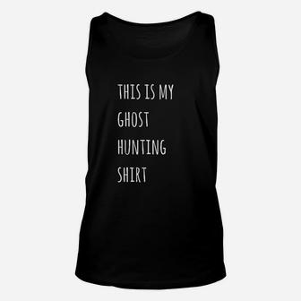 This Is My Ghost Funny Lazy Halloween Costume Unisex Tank Top - Seseable