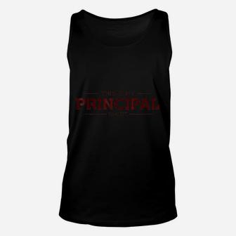 This Is My Principal Funny Graduation Gift Unisex Tank Top - Seseable