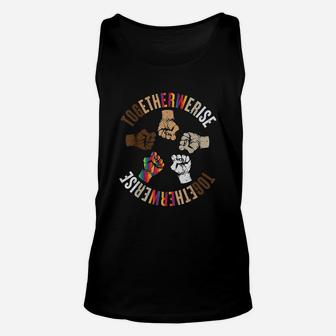 Together We Rise Apparel Human Rights Social Justice Unisex Tank Top - Seseable