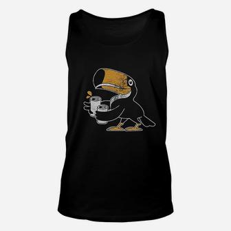 Toucan Two Cans Funny Beer Drinking Tropical Bird Unisex Tank Top - Seseable