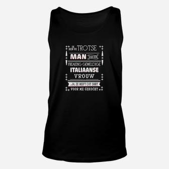 Trotei-Mann Italiaanse Vrouw TankTop - Seseable