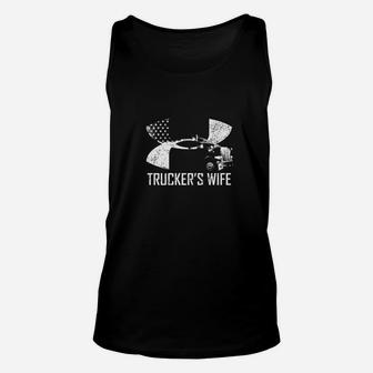 Truckers Wife For Christmas Unisex Tank Top - Seseable
