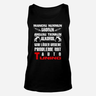 Tuning-Fan Unisex TankTop: Problemlösung durch Auto-Tuning, Statement Tee - Seseable
