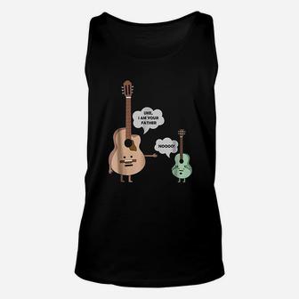 Uke I Am Your Father Ukulele Funny Guitar Music Unisex Tank Top - Seseable