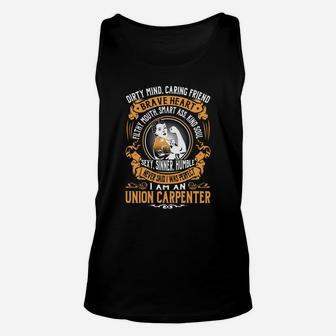 Union Carpenter - I Never Said I Was Perfect - Job Shirt Unisex Tank Top - Seseable
