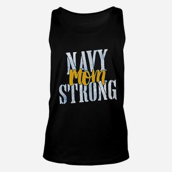 United States Navy Proud Mom Strong Usa Unisex Tank Top - Seseable
