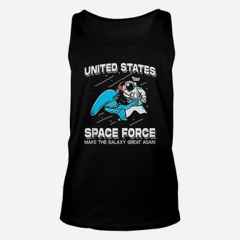 United States Space Force Make The Galaxy Great Again Unisex Tank Top - Seseable