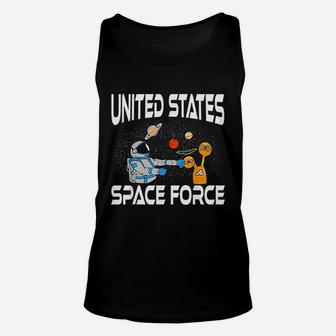 United States Space Force Vintage Funny Science Gift Unisex Tank Top - Seseable