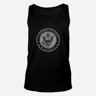 United States Vintage Army Unisex Tank Top - Seseable