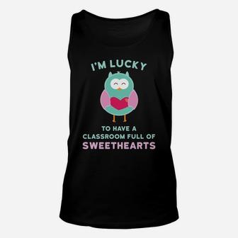Valentines Day For Teachers Classroom Of Sweethearts Unisex Tank Top - Seseable