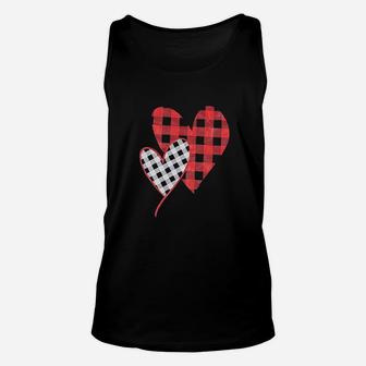 Valentines Day Graphic Love Heart Valentines Day Unisex Tank Top - Seseable