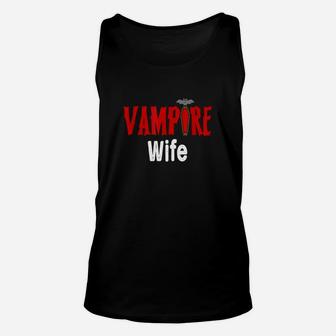 Vampire Wife Halloween T-shirt Unisex Tank Top - Seseable