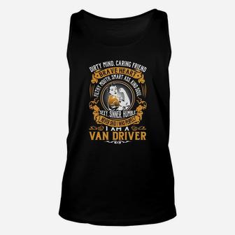Van Driver - I Never Said I Was Perfect - Job Shirt Unisex Tank Top - Seseable